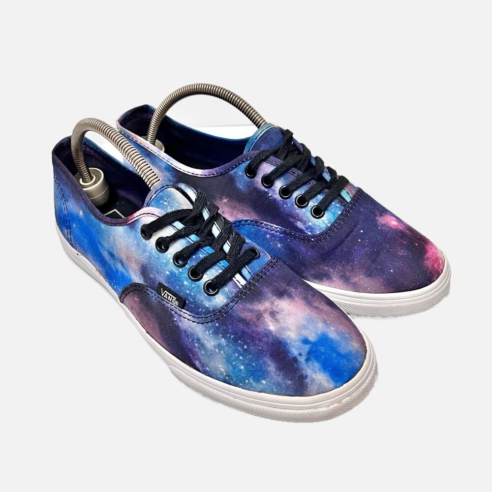 Vans Cosmic Space Galaxy Unisex Lace Up Low Top Sneakers Old Skool Women’s 7.5